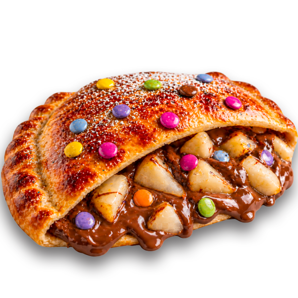 Calzone Nutella Poire Smarties