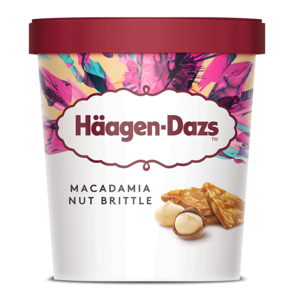 Häagen Dasz - Pot Macadamia et Noix - 500ML