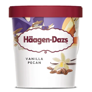 Häagen Dasz - Pot Vanilla Pecan - 95ML