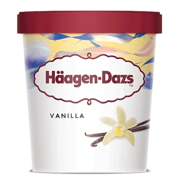 Häagen Dasz - Pot Vanilla - 500ML