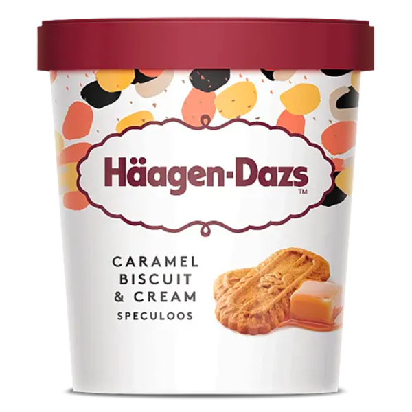 Häagen Dasz - Pot Caramel Biscuit & Cream - 500ML