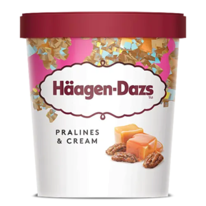 Häagen Dasz - Pot Praline and Cream - 500ML